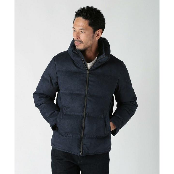 MEN'S BIGI（メンズビギ） ＜撥水・防風＞スエード調ツイルプリント
