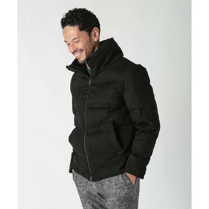 MEN'S BIGI（メンズビギ） ＜撥水・防風＞スエード調ツイルプリント