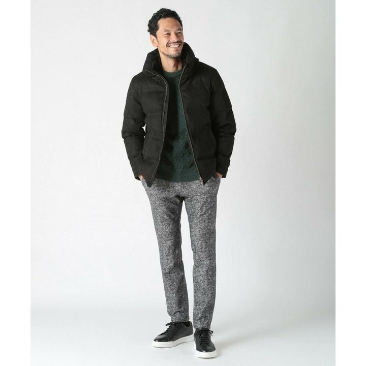 MEN'S BIGI（メンズビギ） ＜撥水・防風＞スエード調ツイルプリント