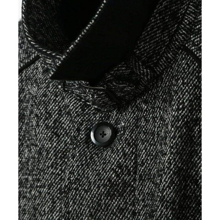 MEN'S BIGI（メンズビギ） トライスピンループツイードトレンチコート