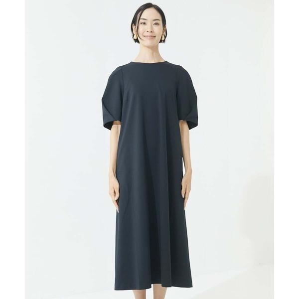 [小さいサイズ]ボリュームスリーブポンチワンピース_5