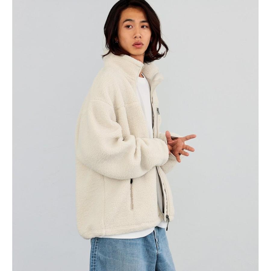 Lee（リー） ボアジップジャケット 裾ドローコード付 : マルイ(丸井