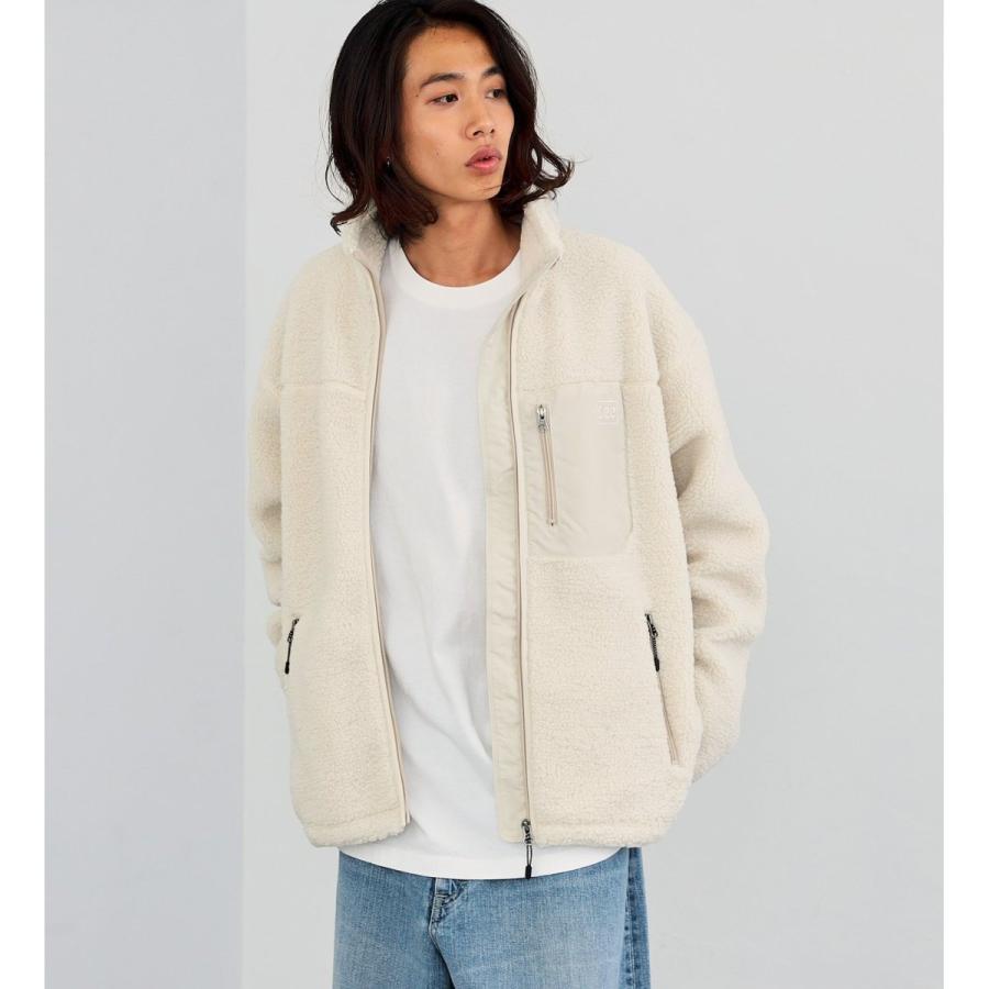 Lee（リー） ボアジップジャケット 裾ドローコード付 : マルイ(丸井