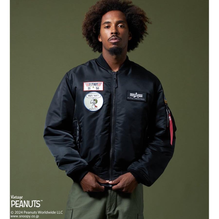 Alpha Industries（アルファ・インダストリーズ） 【PEANUTS x ALPHA