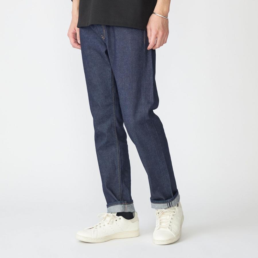 *SHIPS: MADE IN JAPAN セルビッチ ストレッチ スリムストレート デニム パンツ SHIPS（シップス） 【WEB限定】SHIPS: MADE IN JAPAN セルビッチ