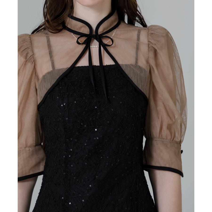 スパンコールボタニカルマーメイドケープボレロ付きキャミソール2wayワンピースS 楽天市場】スパンコールボタニカルマーメイドケープボレロ付き