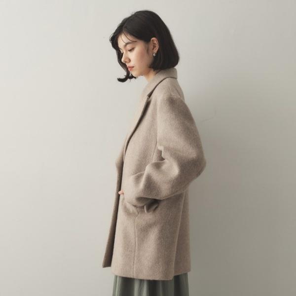 OPAQUE.CLIP（オペークドットクリップ） 《Oggi掲載》シャギーウール混