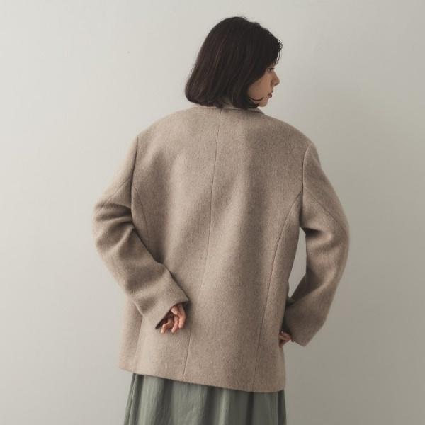 OPAQUE.CLIP（オペークドットクリップ） 《Oggi掲載》シャギーウール混