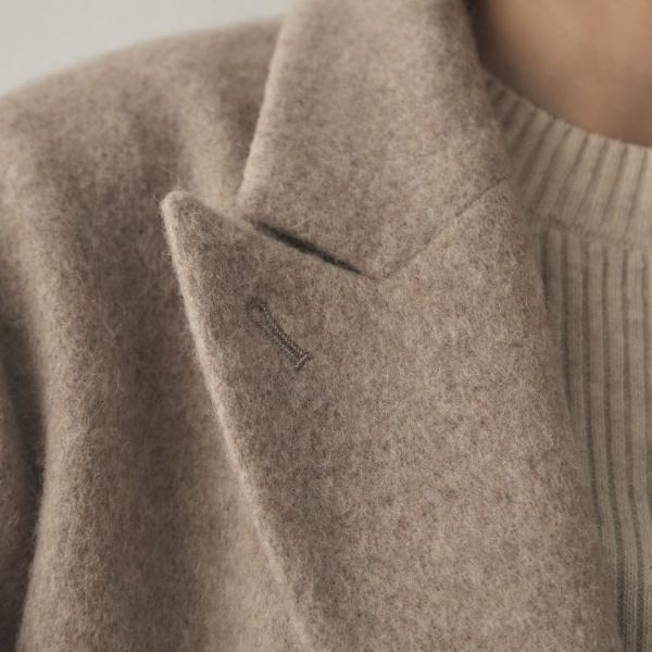 OPAQUE.CLIP（オペークドットクリップ） 《Oggi掲載》シャギーウール混