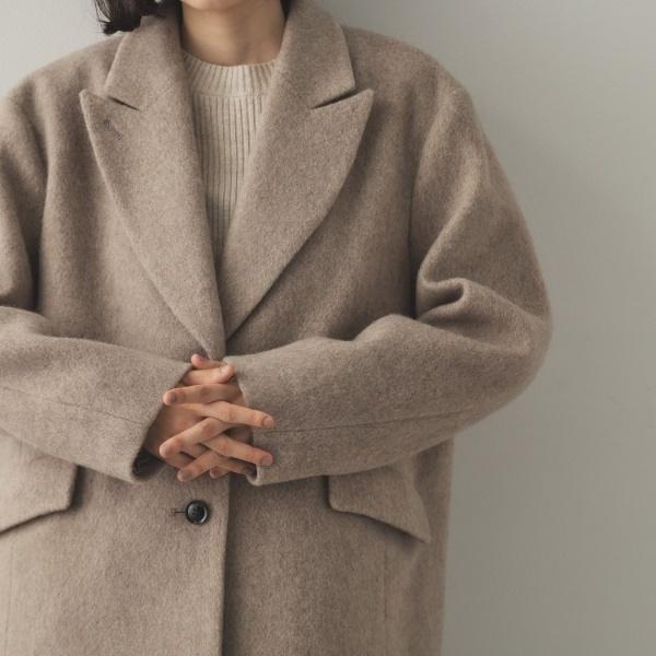 OPAQUE.CLIP（オペークドットクリップ） 《Oggi掲載》シャギーウール混