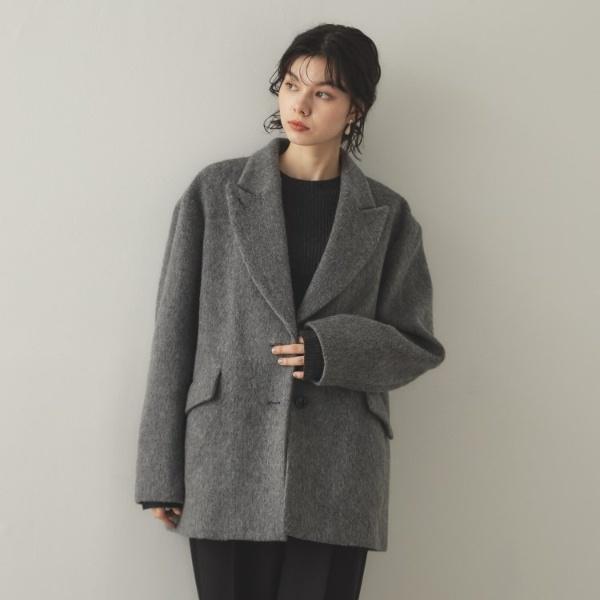 OPAQUE.CLIP（オペークドットクリップ） 《Oggi掲載》シャギーウール混