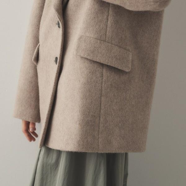 OPAQUE.CLIP（オペークドットクリップ） 《Oggi掲載》シャギーウール混