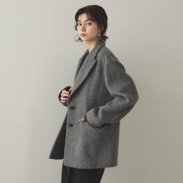 OPAQUE.CLIP（オペークドットクリップ） 《Oggi掲載》シャギーウール混