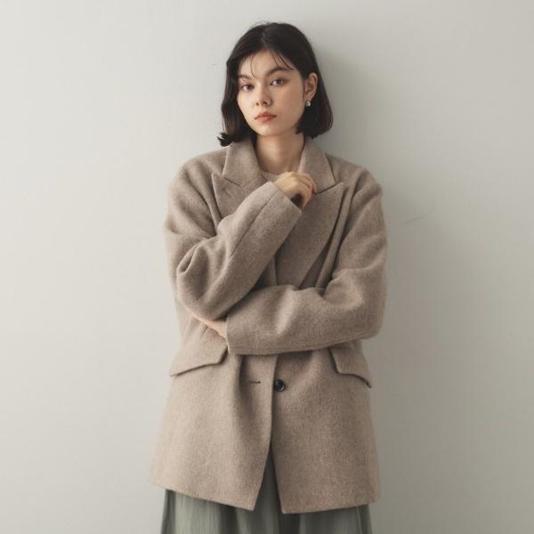 OPAQUE.CLIP（オペークドットクリップ） 《Oggi掲載》シャギーウール混