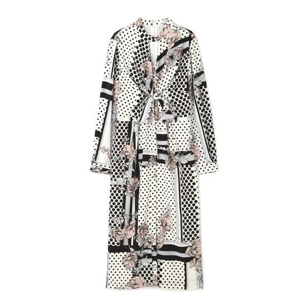 PINKY&DIANNE ラインブロックフラワープリントワンピース 楽天市場】◇ラインブロックフラワープリントワンピース