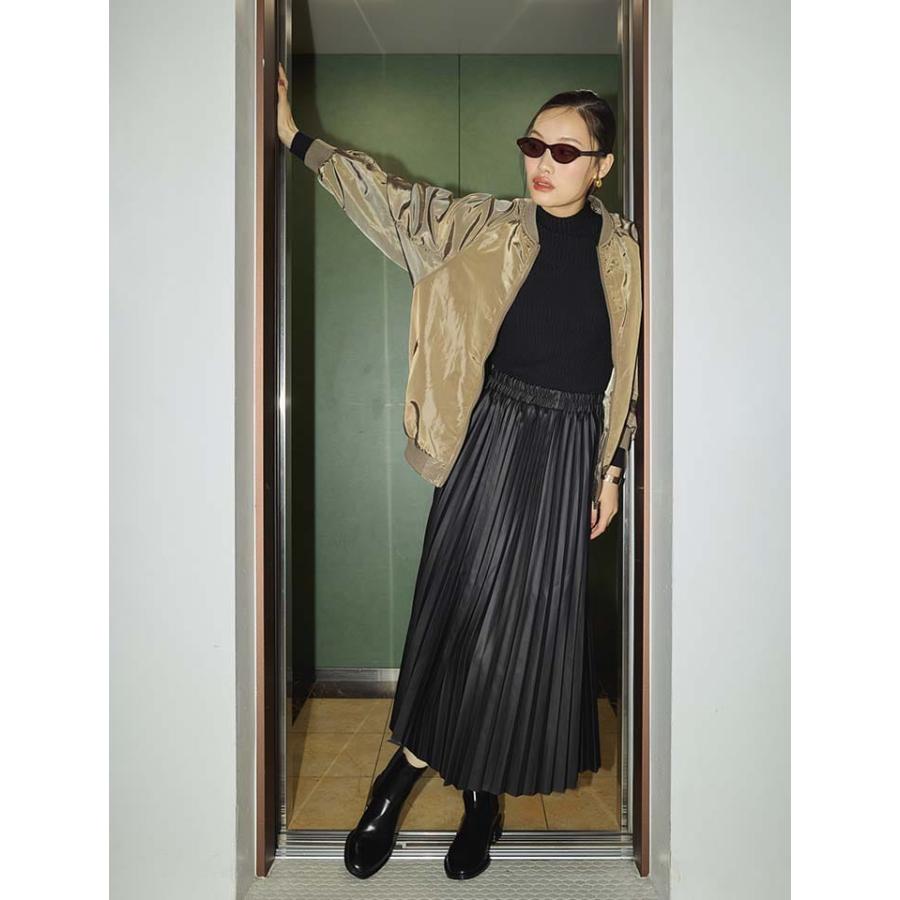 美品✨ポロラルフローレン　レザープリーツスカート　羊革　ブラック　大きいサイズ フェイクレザープリーツスカート : マルイ(丸井)Yahoo!店 - 通販