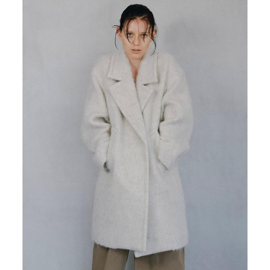 アダムエロペ ウェーブシャギーミドル コート ADAM ET ROPE'（アダムエロペ） ウェーブシャギーミドルコート