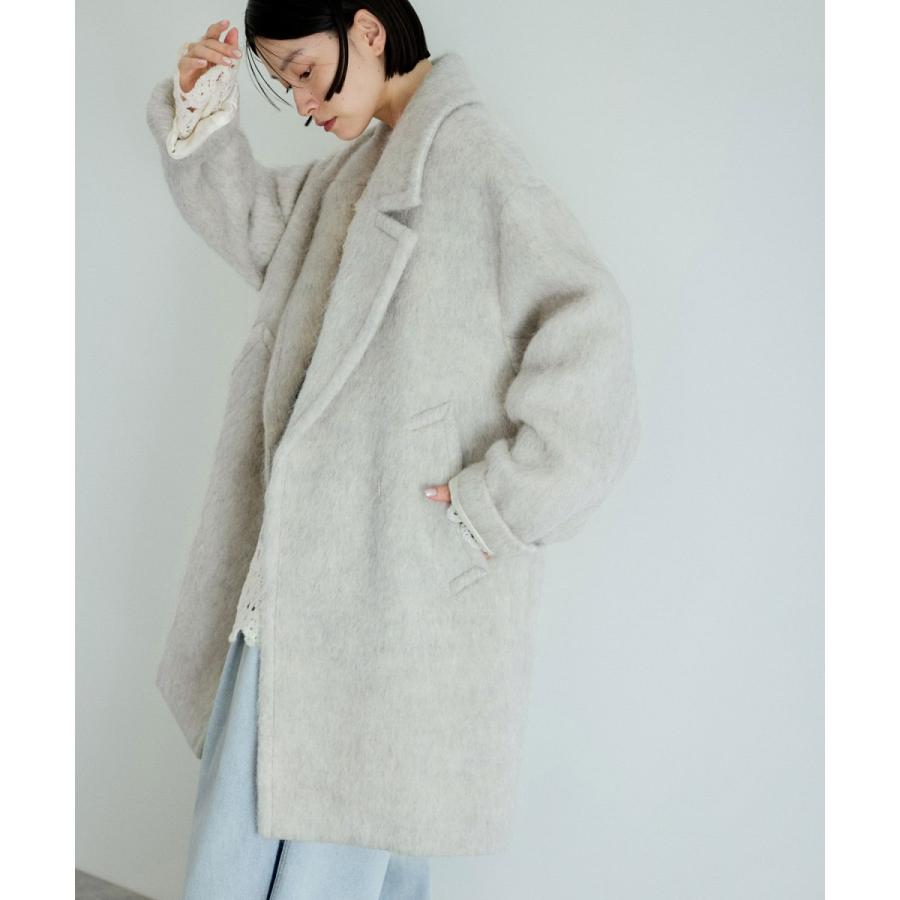 ADAM ET ROPE' ウェーブシャギーミドルコート : マルイ(丸井