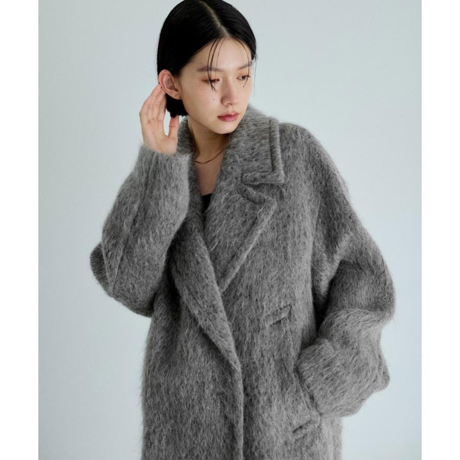 アダムエロペ ウェーブシャギーミドル コート 楽天市場】ウェーブシャギーミドルコート／アダムエロペ（ADAM