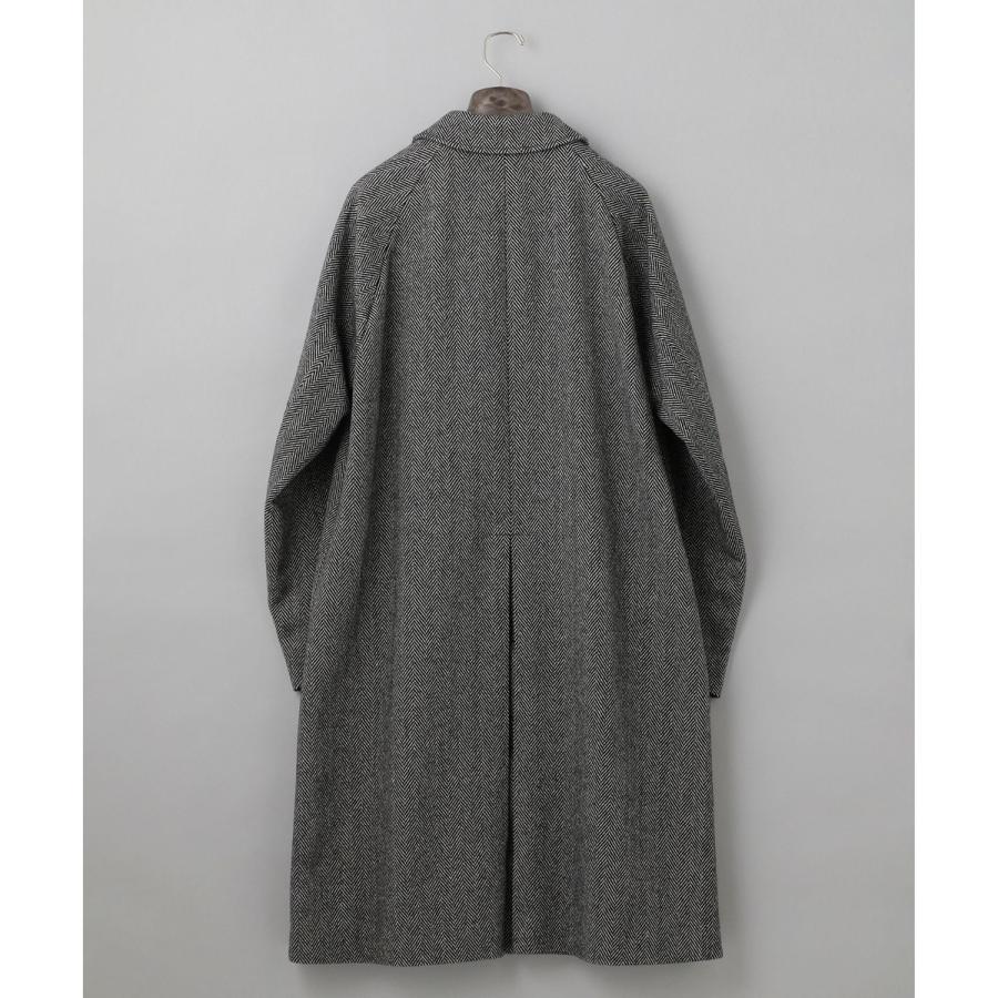 gotairiku 【山栄毛織】カントリーツイード ステンカラーコート