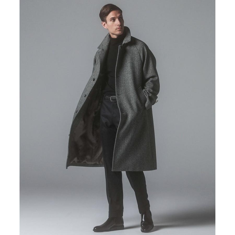 gotairiku 【山栄毛織】カントリーツイード ステンカラーコート