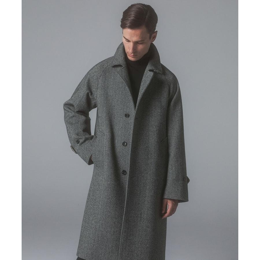 gotairiku 【山栄毛織】カントリーツイード ステンカラーコート