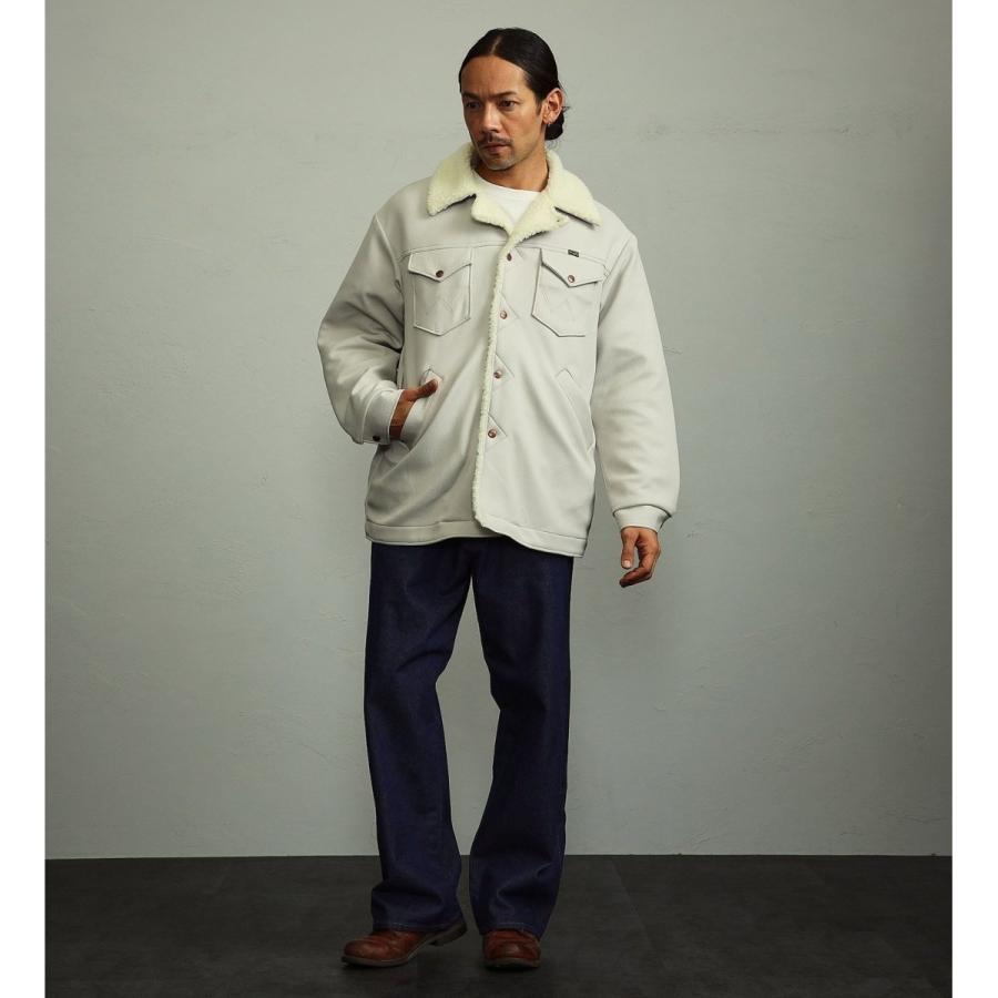 【希少】Wrangler ラングラーレザー コート ウールコート leather 希少】Wrangler ラングラーレザー コート ウールコート leather