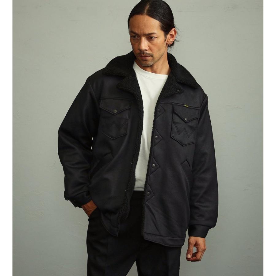 Wrangler 【ユニセックス】【秋冬】 レザーライク ボアランチ