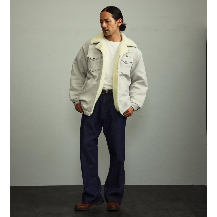Wrangler 【ユニセックス】【秋冬】 レザーライク ボアランチ