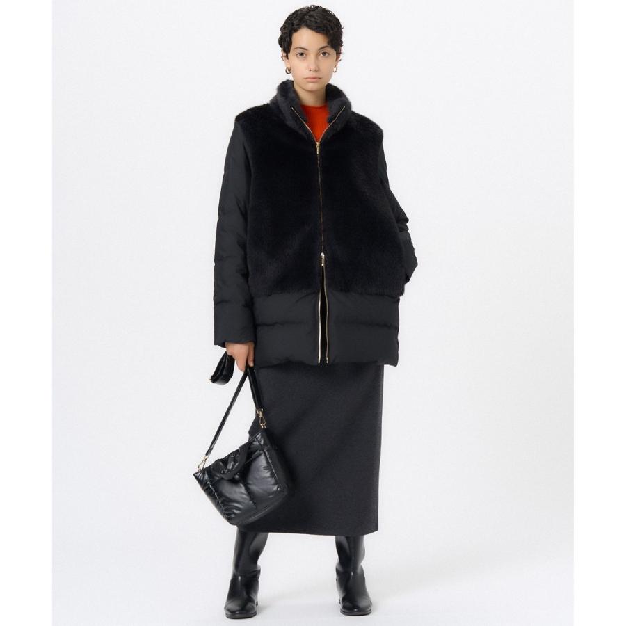 23区（ニジュウサンク） ECOPEL エコファーコンビ ダウンコート