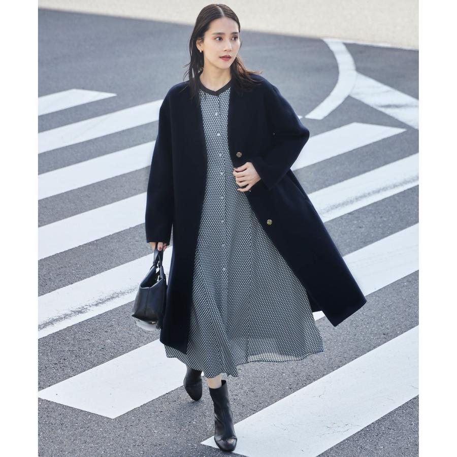 自由区（ジユウク） ウールリバーロング コート : マルイ(丸井)Yahoo