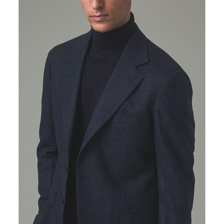 gotairiku 【尾州】カシミヤブレンド定番ヘリンボーン ジャケット(2024