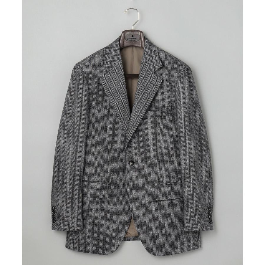 gotairiku 【尾州】カシミヤブレンド定番ヘリンボーン ジャケット(2024