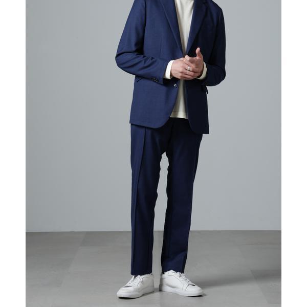 「N TROUSERS PREMIUM」RENURウール混洗えるサキソニーパンツ(セットアップ可)_2