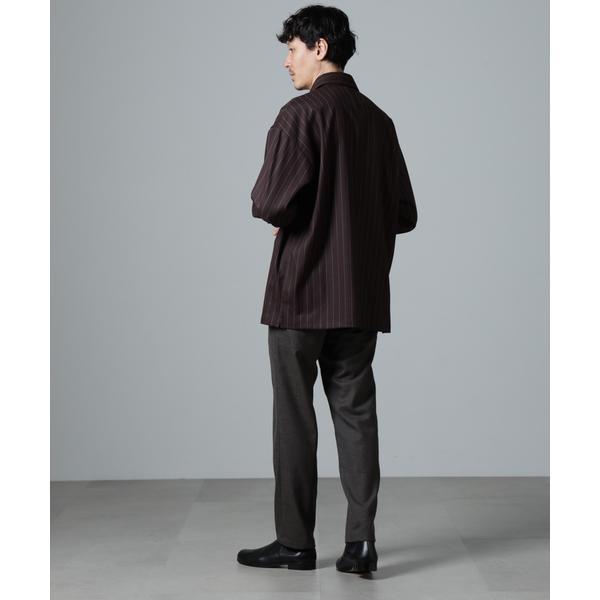 「N TROUSERS PREMIUM」RENURウール混洗えるサキソニーパンツ(セットアップ可)_6