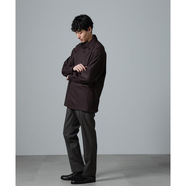 「N TROUSERS PREMIUM」RENURウール混洗えるサキソニーパンツ(セットアップ可)_8