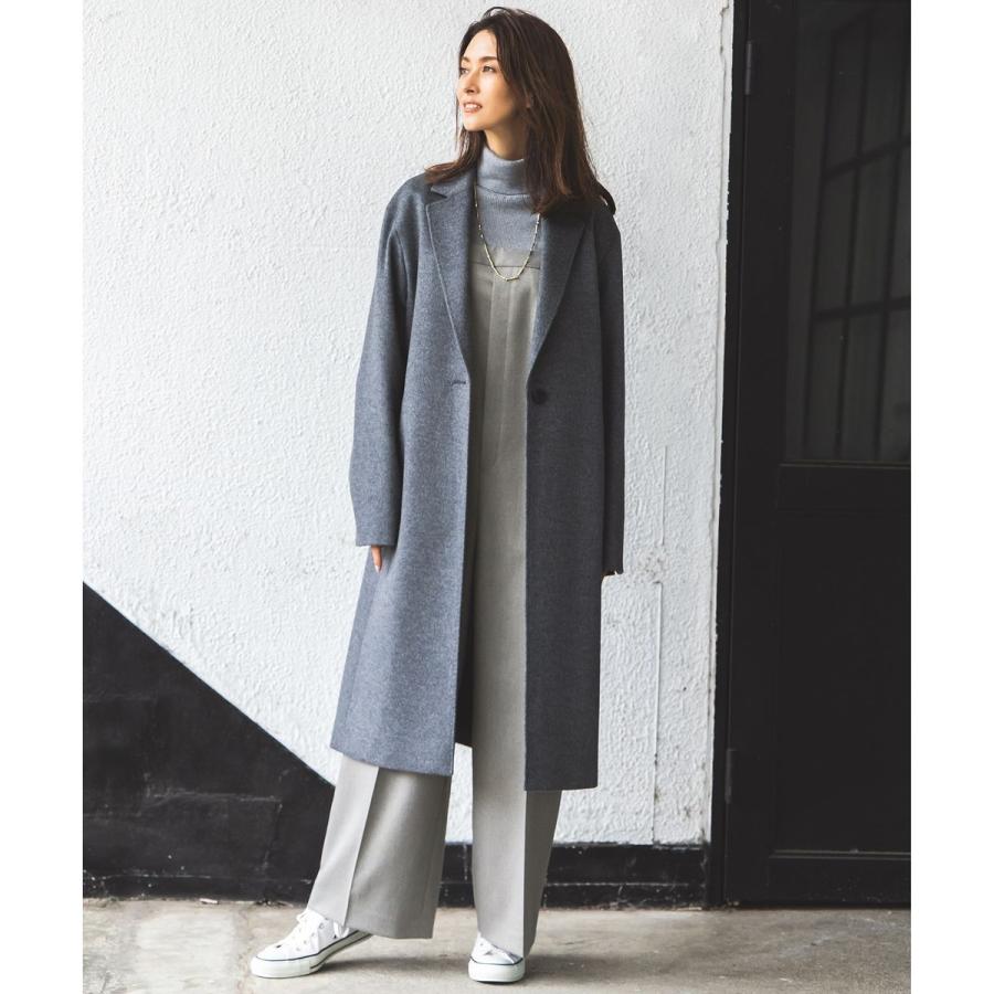 23区 【滝沢眞規子さん着用】ウールカシミヤビーバー チェスターコート