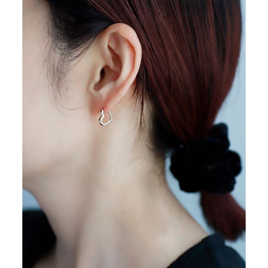 SIENA ROSE（シエナロゼ） ROSETEN・ハートスナップピアス : マルイ