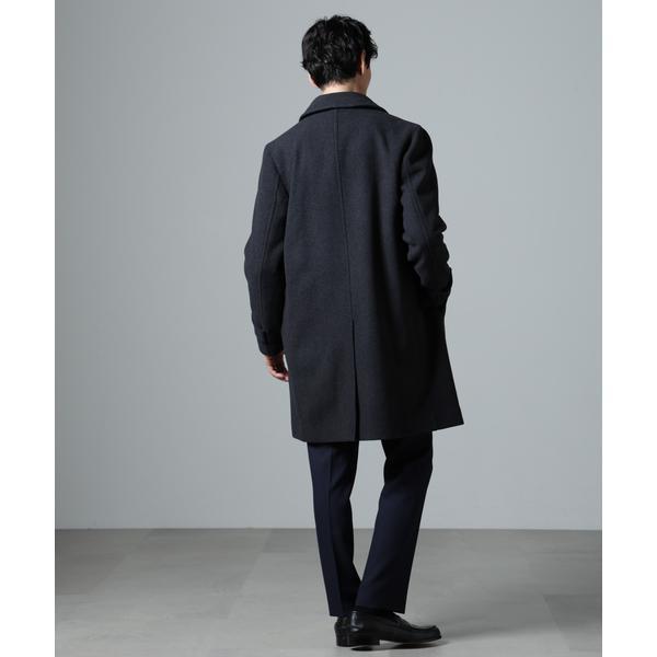 Clel ダブル メルトンコート チェスターコート コート CLEL Wool Blend