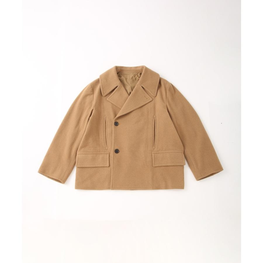 ADAM ET ROPE'（アダムエロペ） ライトメルトン ピーコート ブルゾン