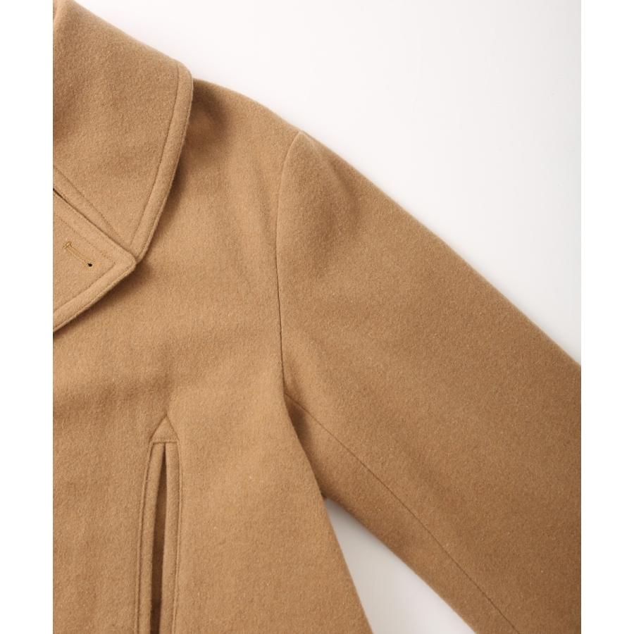 ADAM ET ROPE'（アダムエロペ） ライトメルトン ピーコート ブルゾン