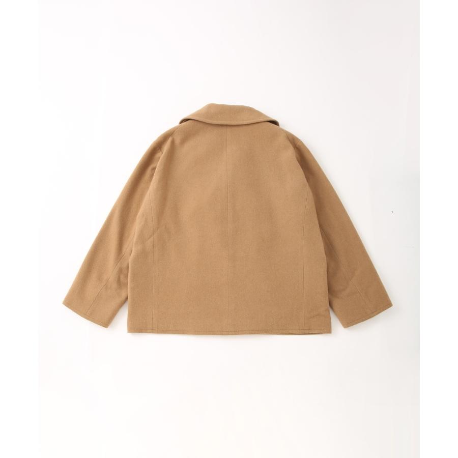 ADAM ET ROPE'（アダムエロペ） ライトメルトン ピーコート ブルゾン