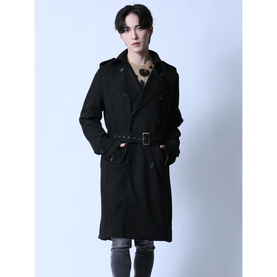 semantic design セマンティックデザイン ストレッチ トレンチコート 