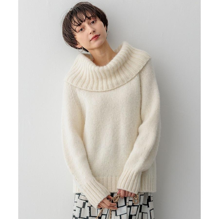 23区（ニジュウサンク） 【洗える】エアリーベビーアルパカ ボリューム