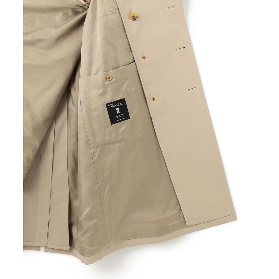 【定番】VENTILE（R） ギャバジン トレンチ コートの画像