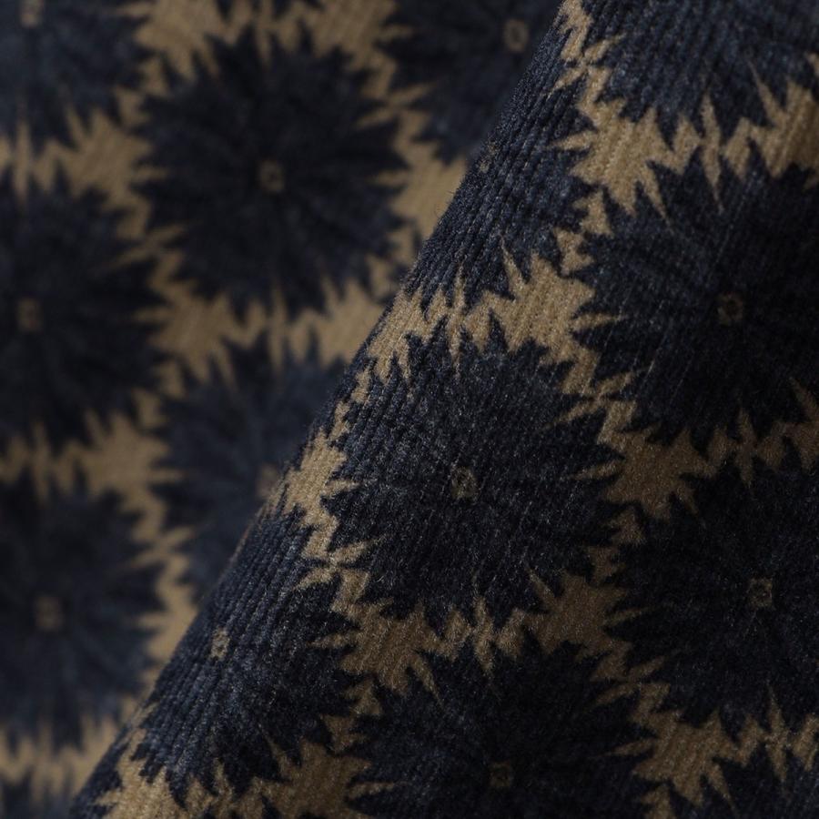 SHIPS（シップス） Errico Formicola:メダリオンプリント コーデュロイ