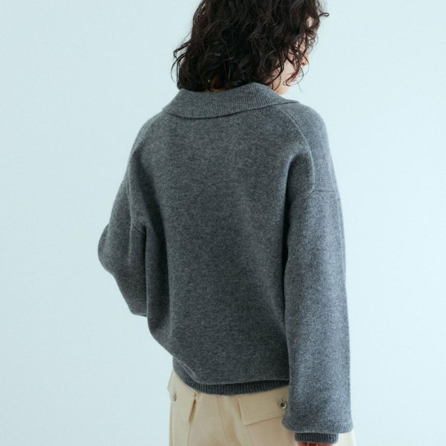 ADAM ET ROPE'（アダムエロペ） ポロシャツニットプルオーバー