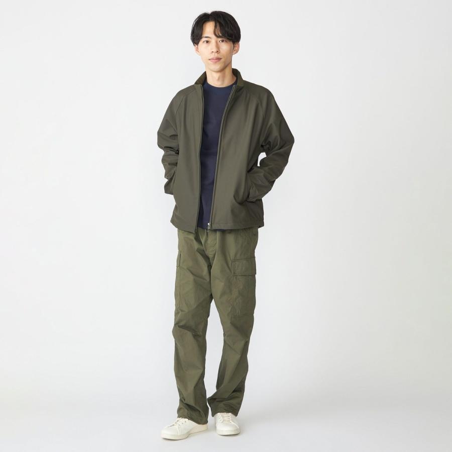SHIPS（シップス） SHIPS:〈洗濯機可能〉ポンチ 裏フリース ストレッチ 