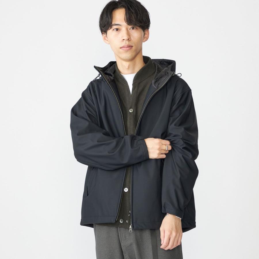 【未使用品】ＳＨＩＰＳ　ストレッチマウンテンパーカー　Mサイズ SHIPS（シップス） SHIPS:〈洗濯機可能〉ポンチ 裏フリース ストレッチ