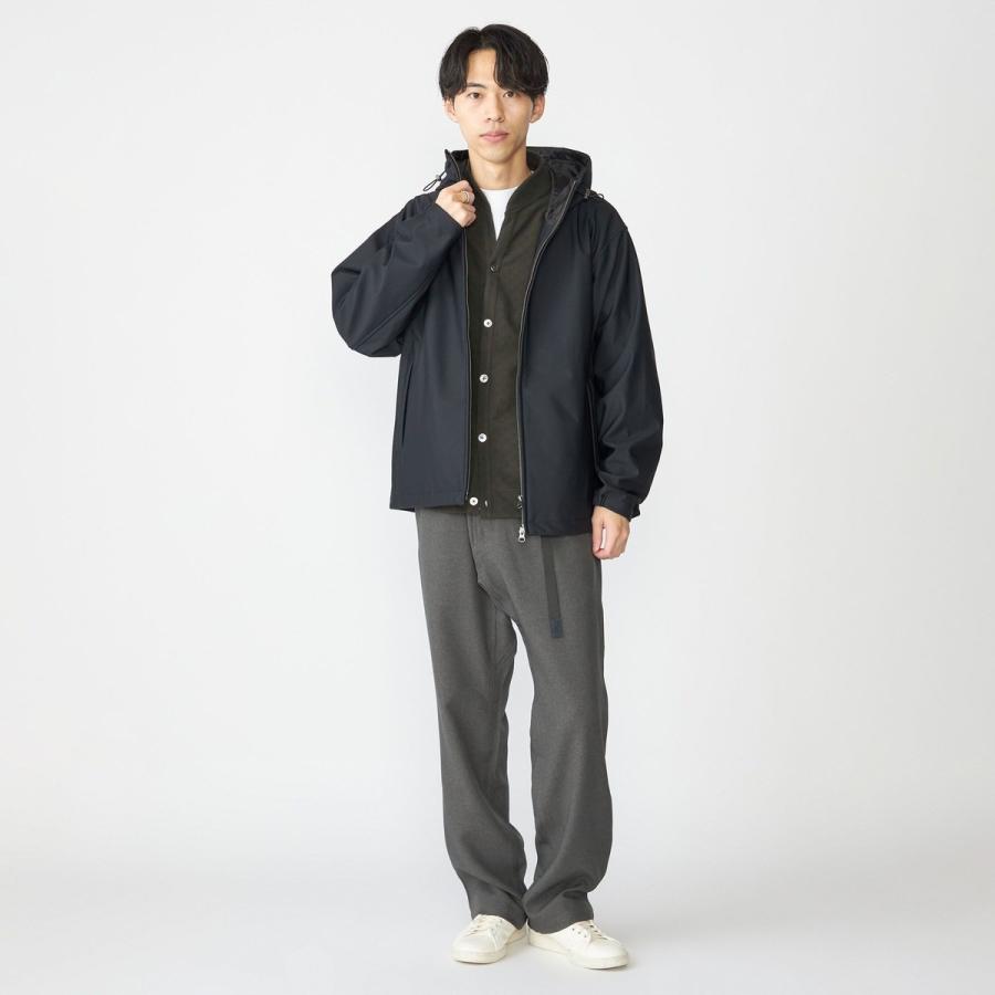 SHIPS（シップス） SHIPS:〈洗濯機可能〉ポンチ 裏フリース ストレッチ 